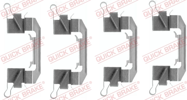 Accessory Kit, disc brake pad